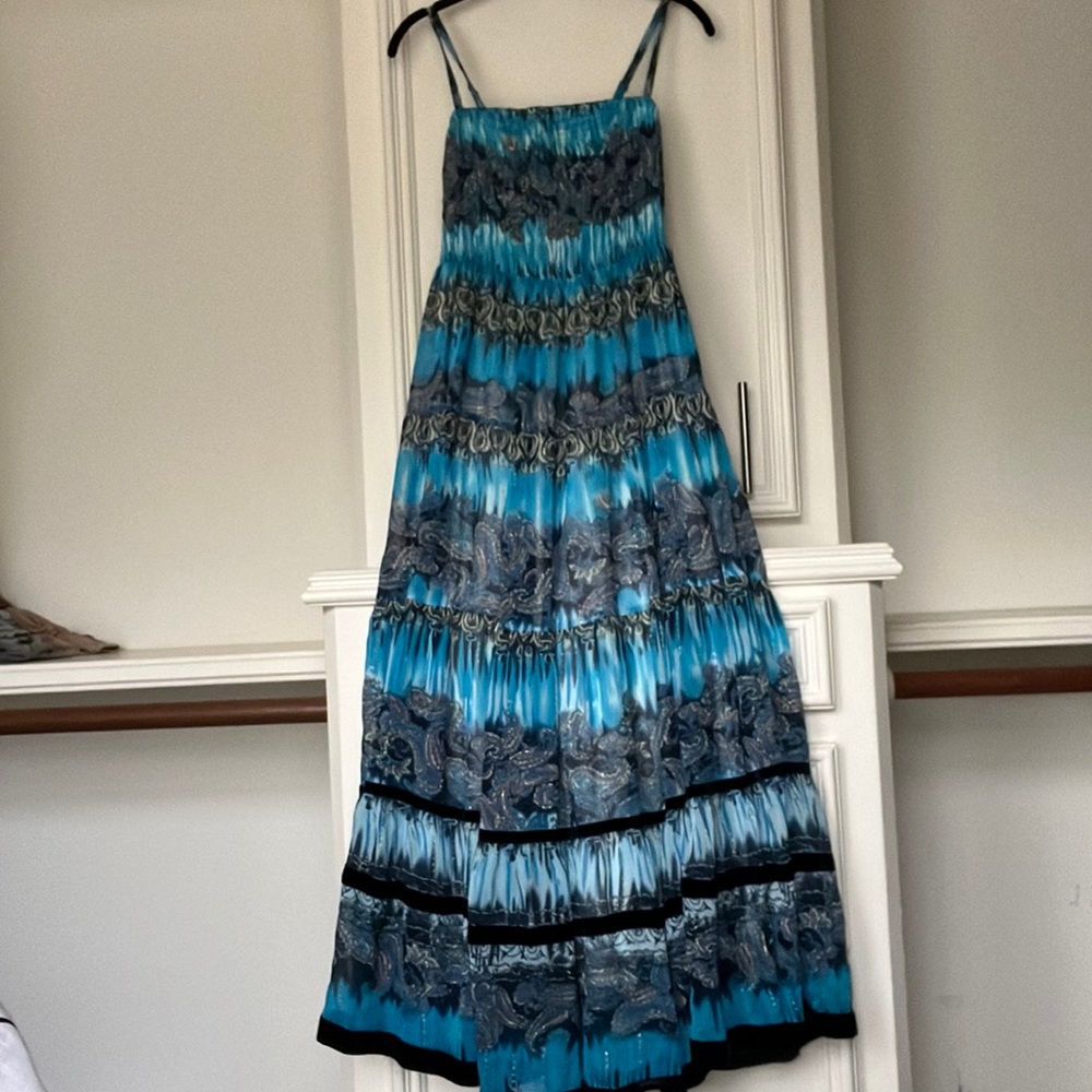 peacock dress